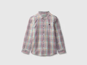 Multi-Colored Checked Shirt