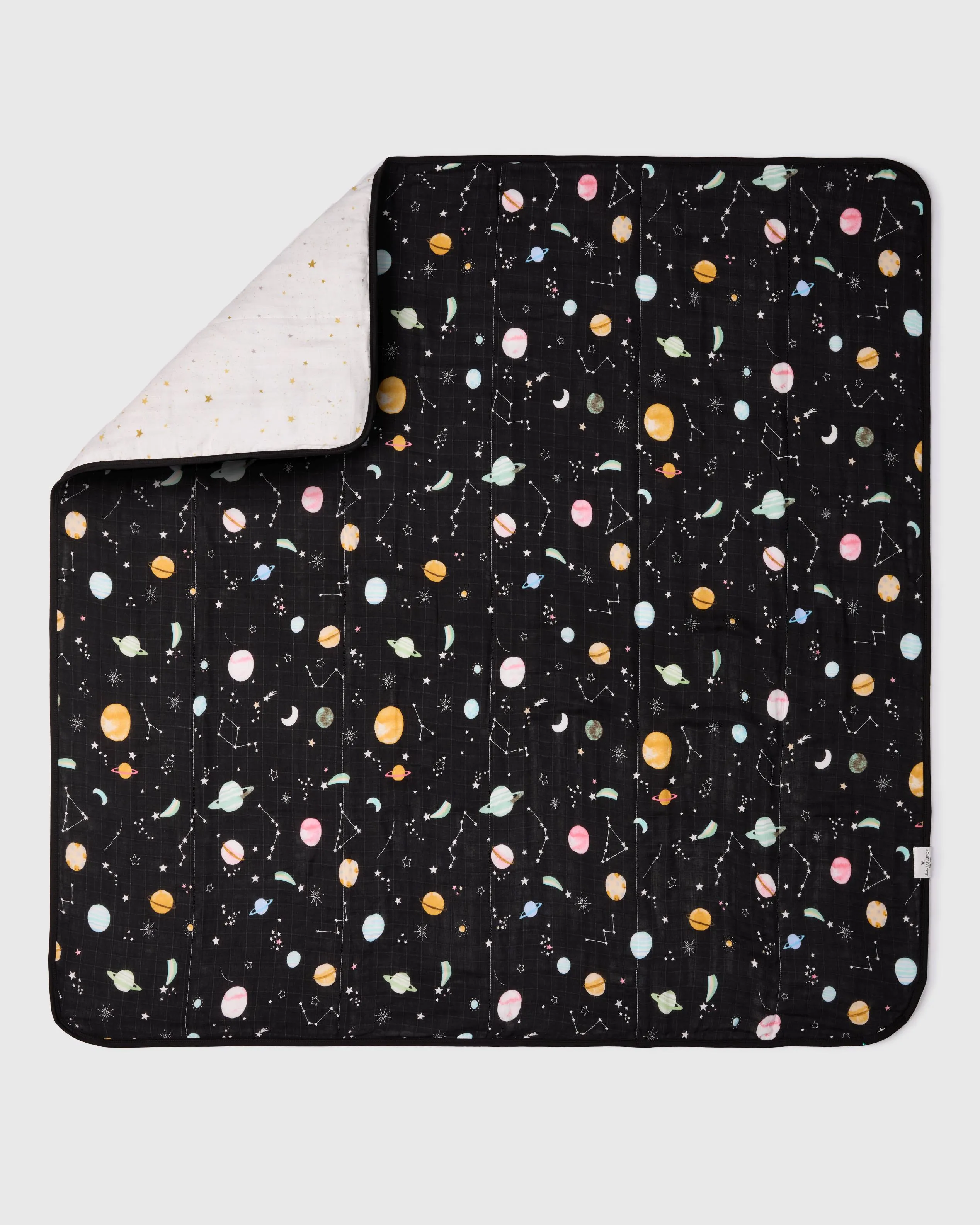 Muslin Quilt - Planets