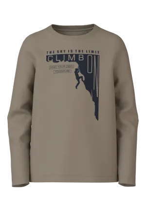 NAME IT | Kid Boy Printed Long Sleeved Top