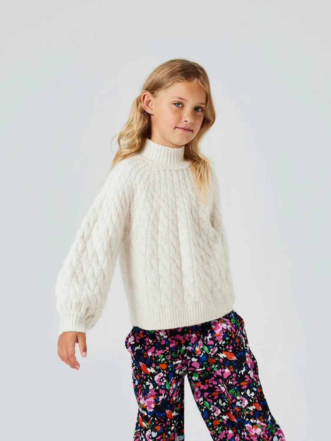 NAME IT | Kid Girl Cable Knit Jumper
