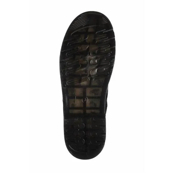 NEW MIA girl's giuletta glitter sole boot in black patent