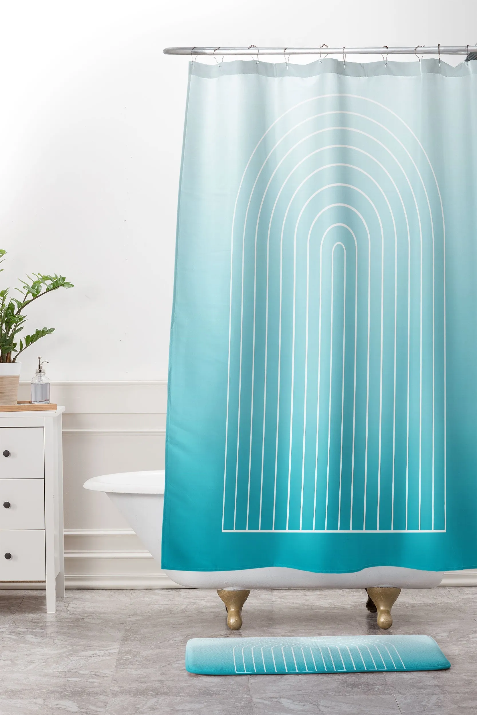 OMBRE ARCH III MEMORY FOAM BATH MAT