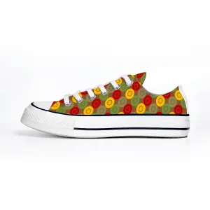 Origen Destination Unisex Low Top Canvas Shoes
