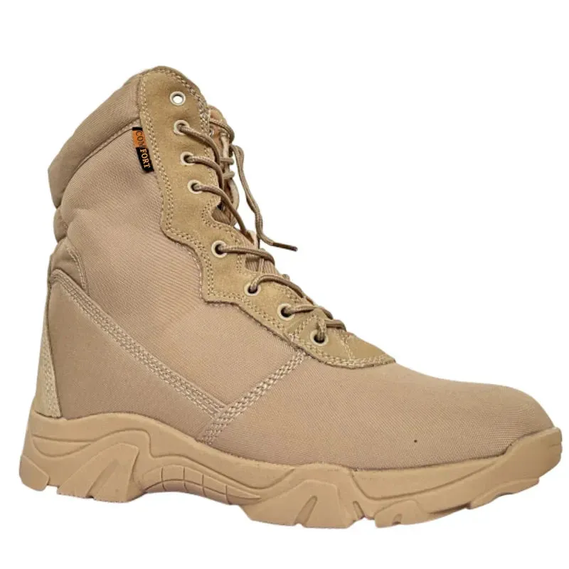 Outdoor Training Men Military Tactical Boots High-Top Desert Army Shoes Camouflage Combat Hunting Climbing Botas Hiking Shoes