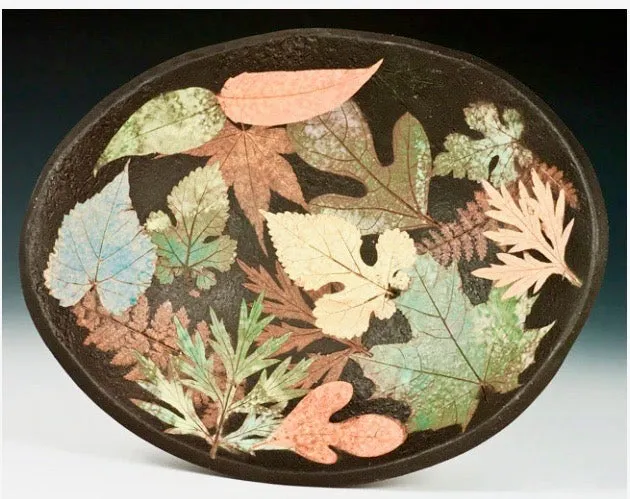 Oval Multi Leaf Bowl