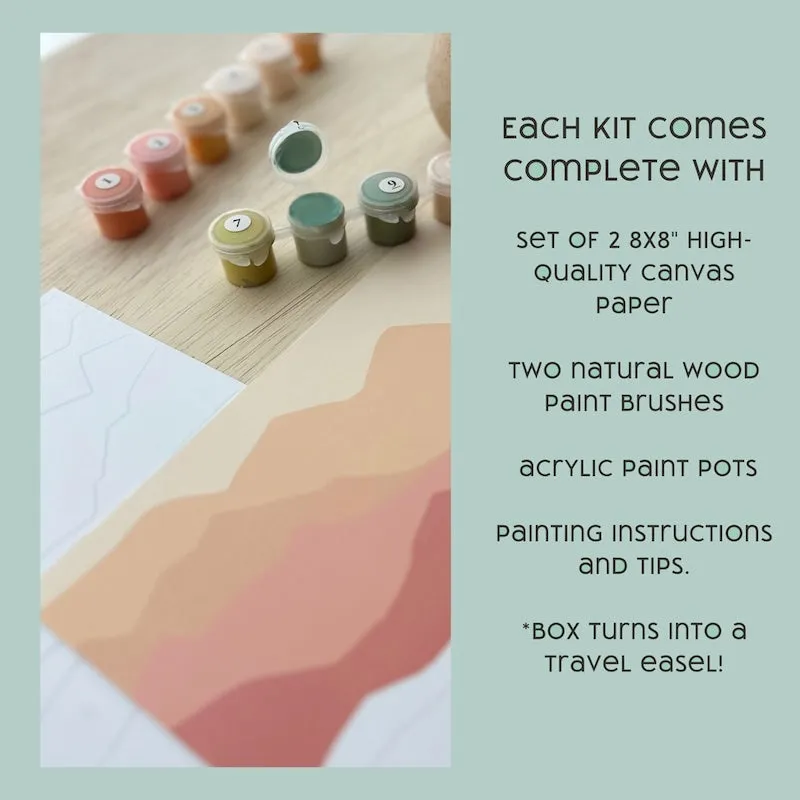 Paint by Numbers Kit with Butterflies
