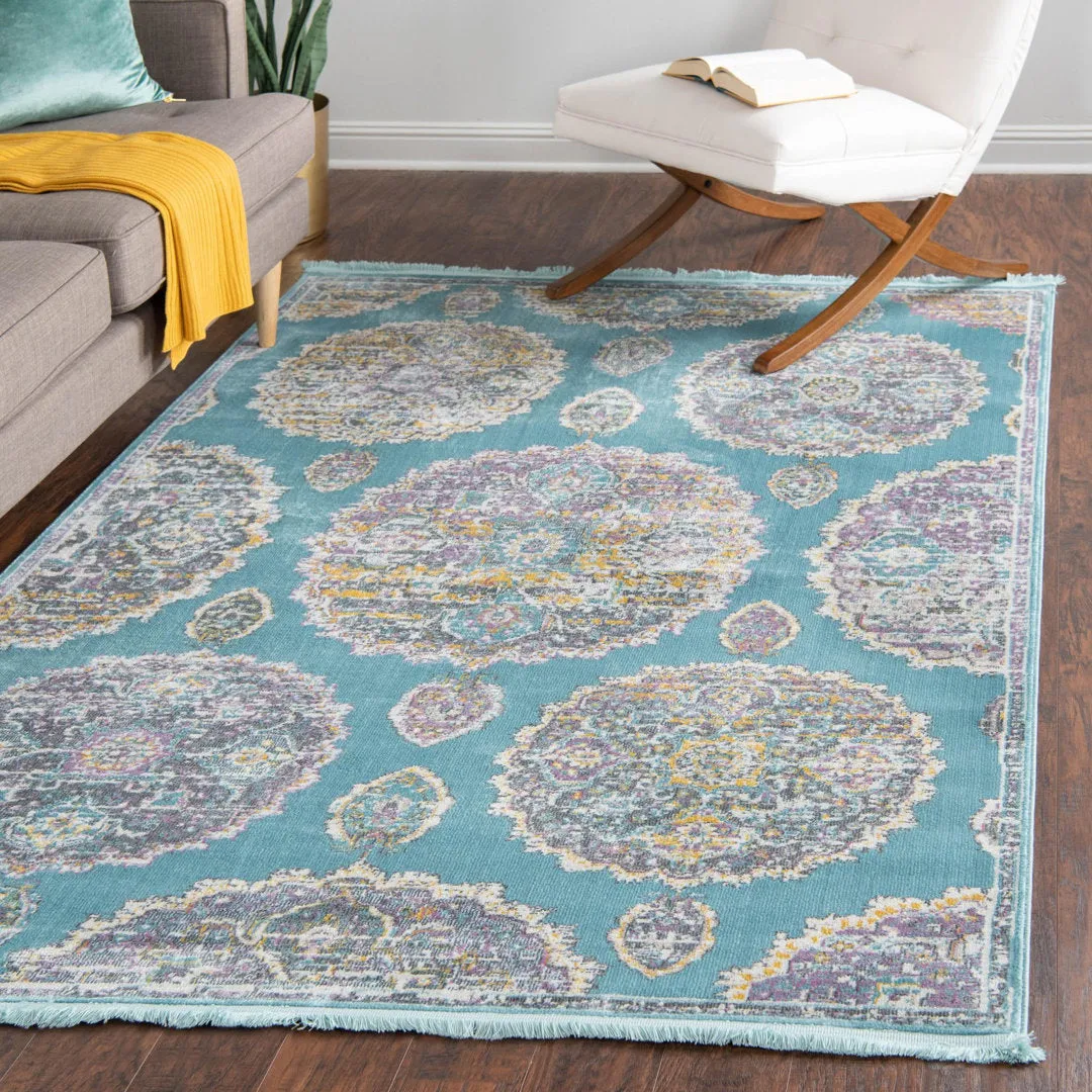 Paragon Rug_Blue Rugs.com Rug Size: Rectangle 8'2" x 10'