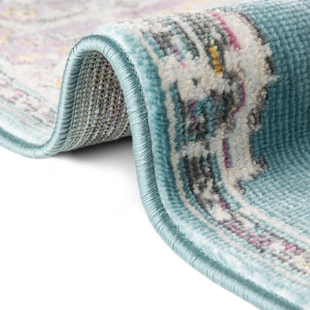 Paragon Rug_Blue Rugs.com Rug Size: Round 5'5"