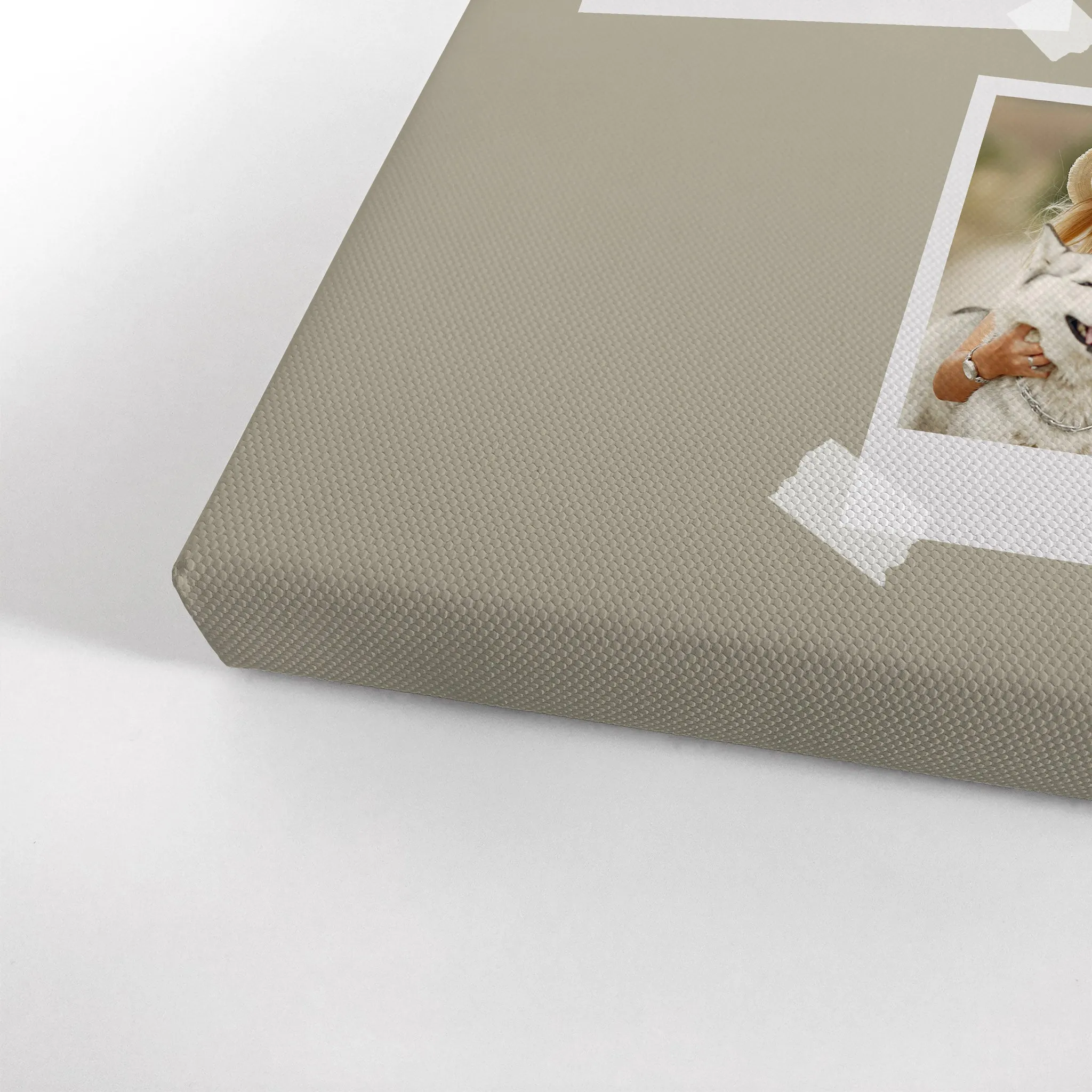 Personalized Gift Wall Art Custom Photo Collage with Polaroid Frames and Customized Text