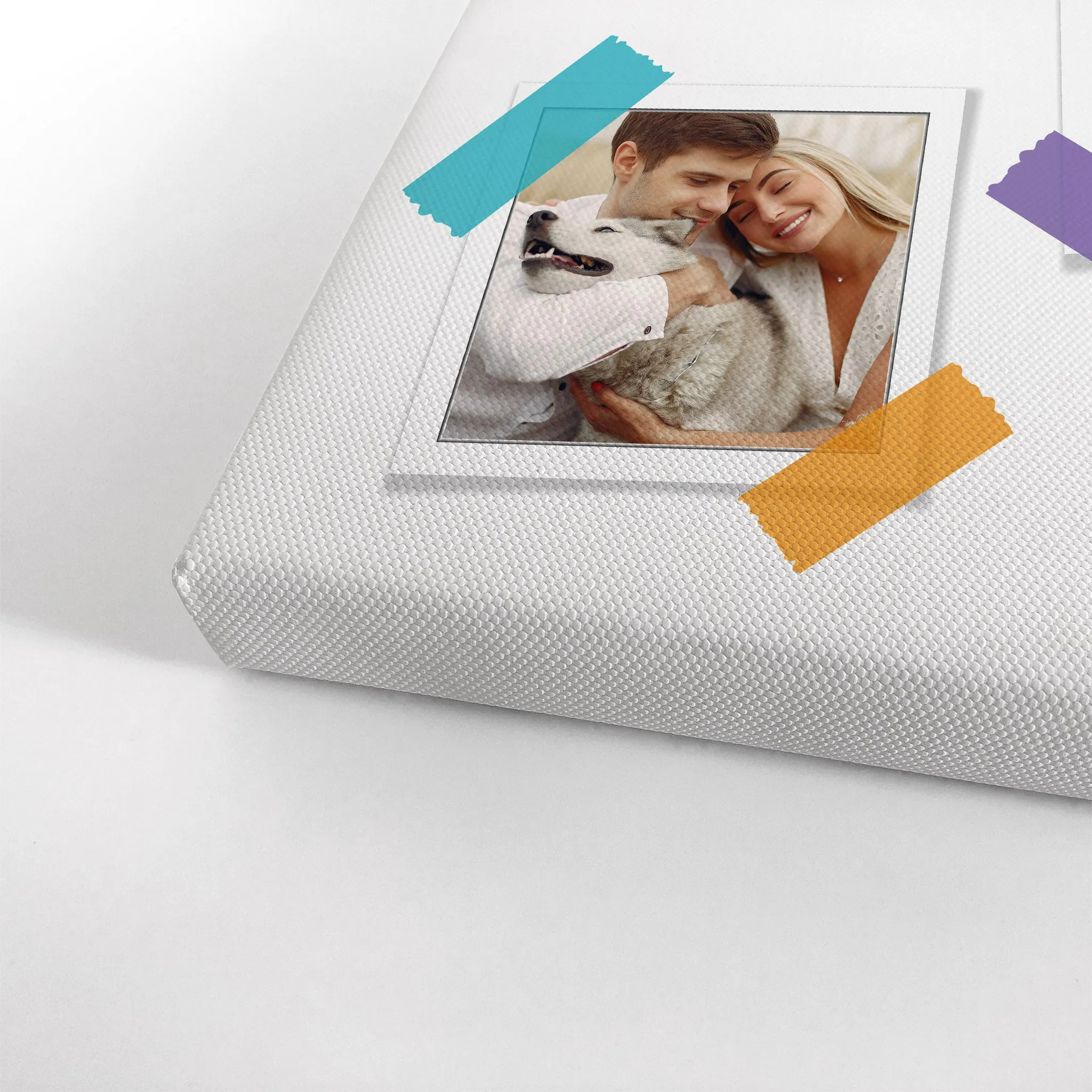 Personalized Gift Wall Art Custom Photo Collage with Polaroid Frames