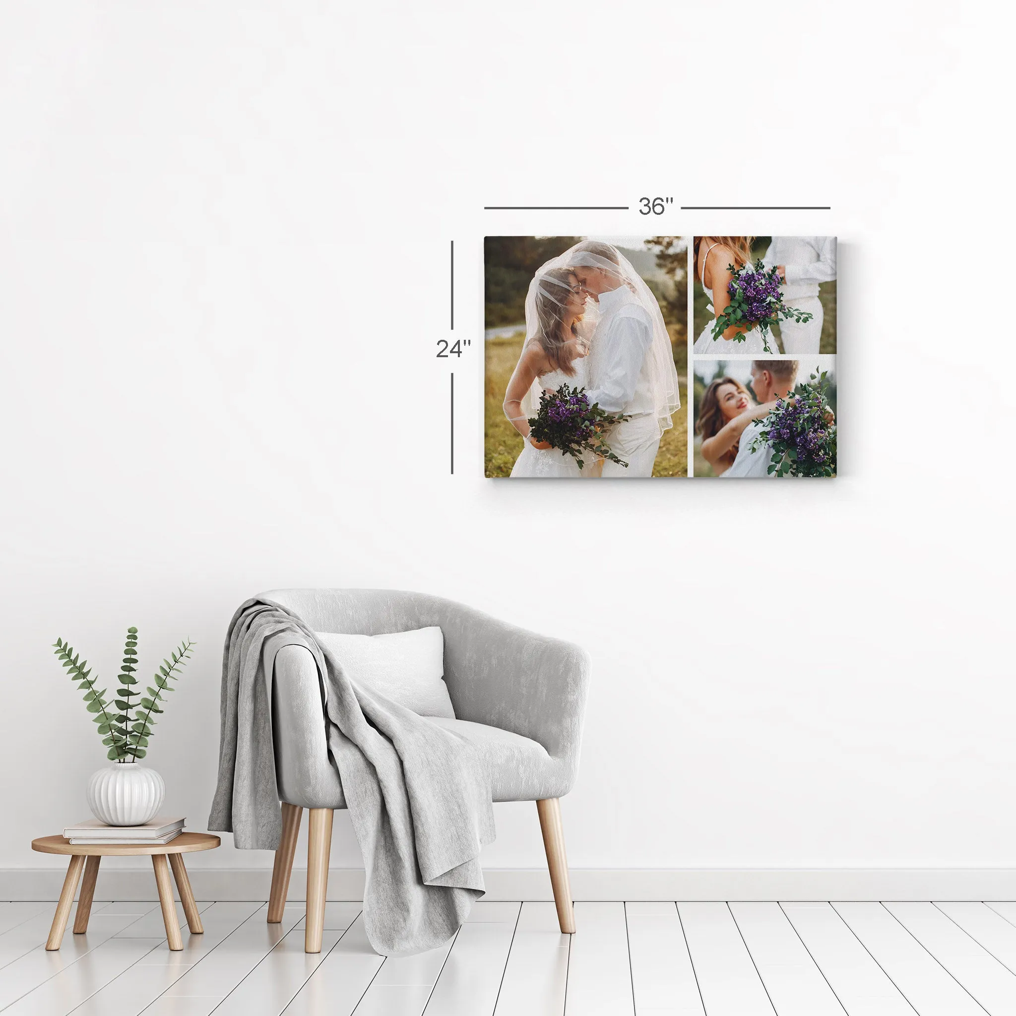 Personalized Gift Wall Art Custom Photo Collage