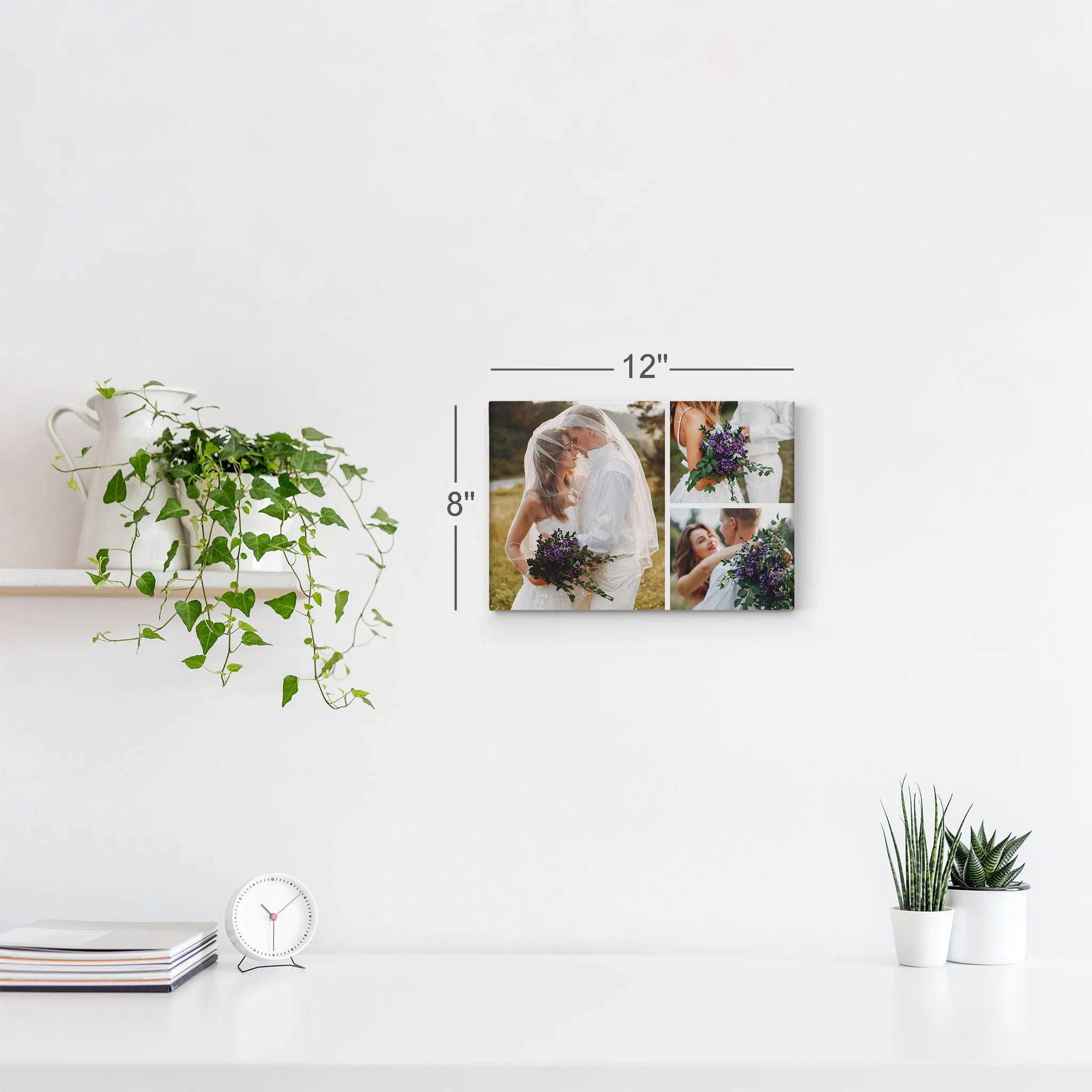 Personalized Gift Wall Art Custom Photo Collage