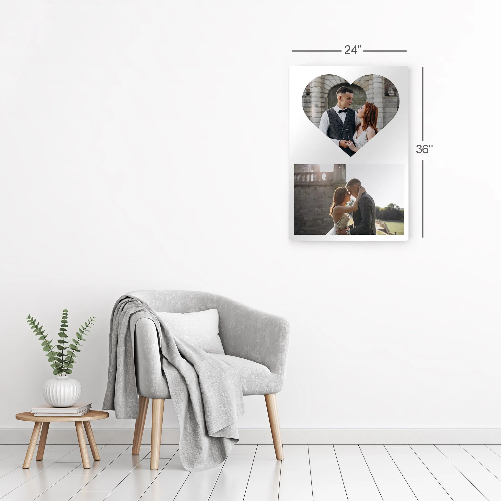 Personalized Gift Wall Art Custom Photo Collage