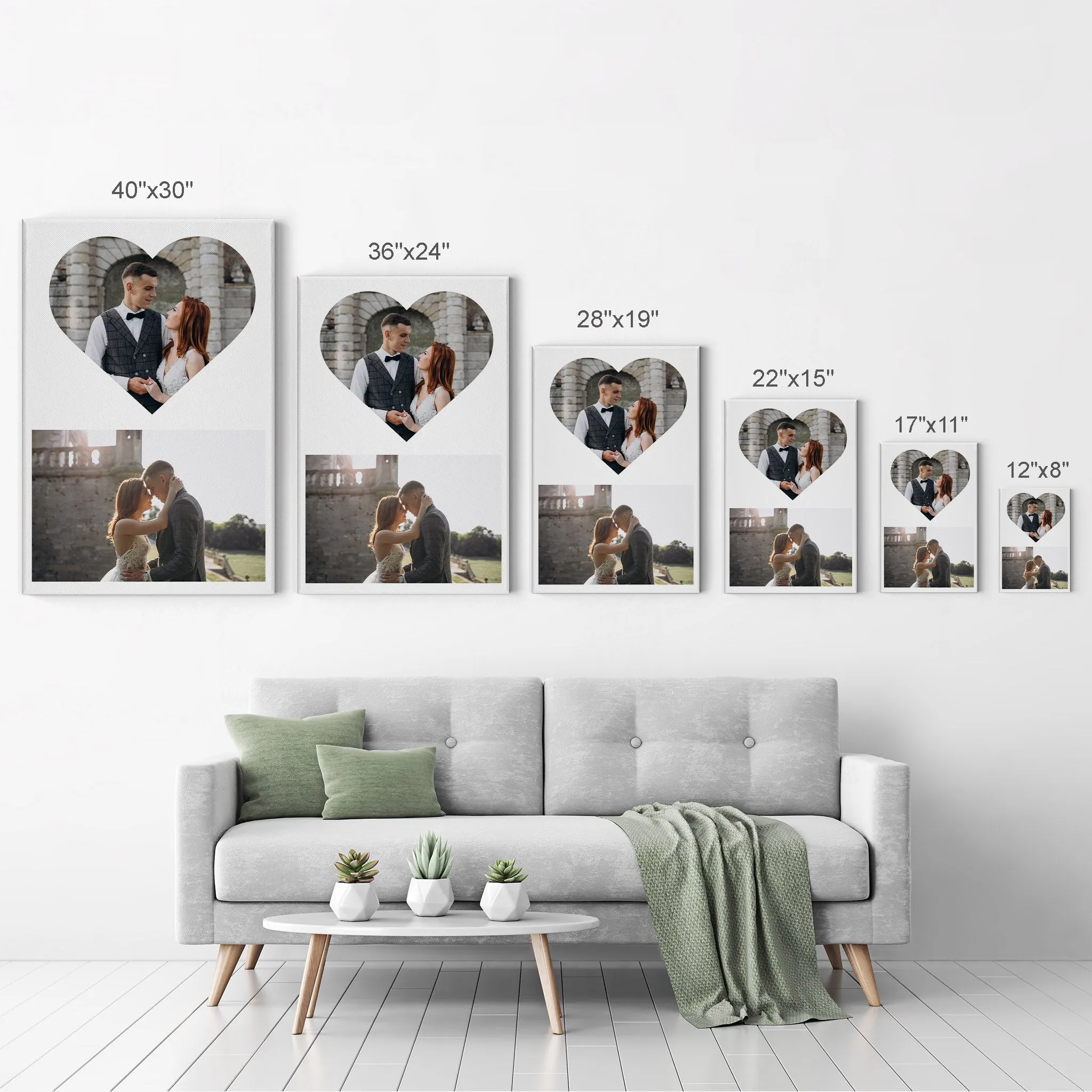 Personalized Gift Wall Art Custom Photo Collage