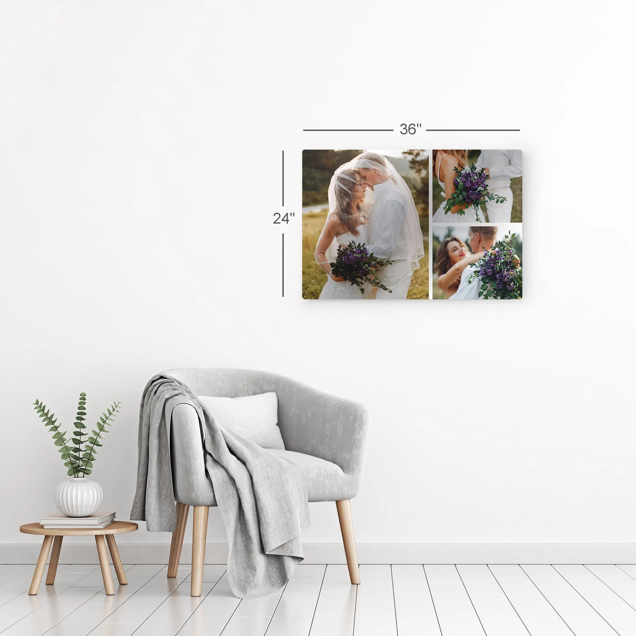 Personalized Gift Wall Art Custom Photo Collage