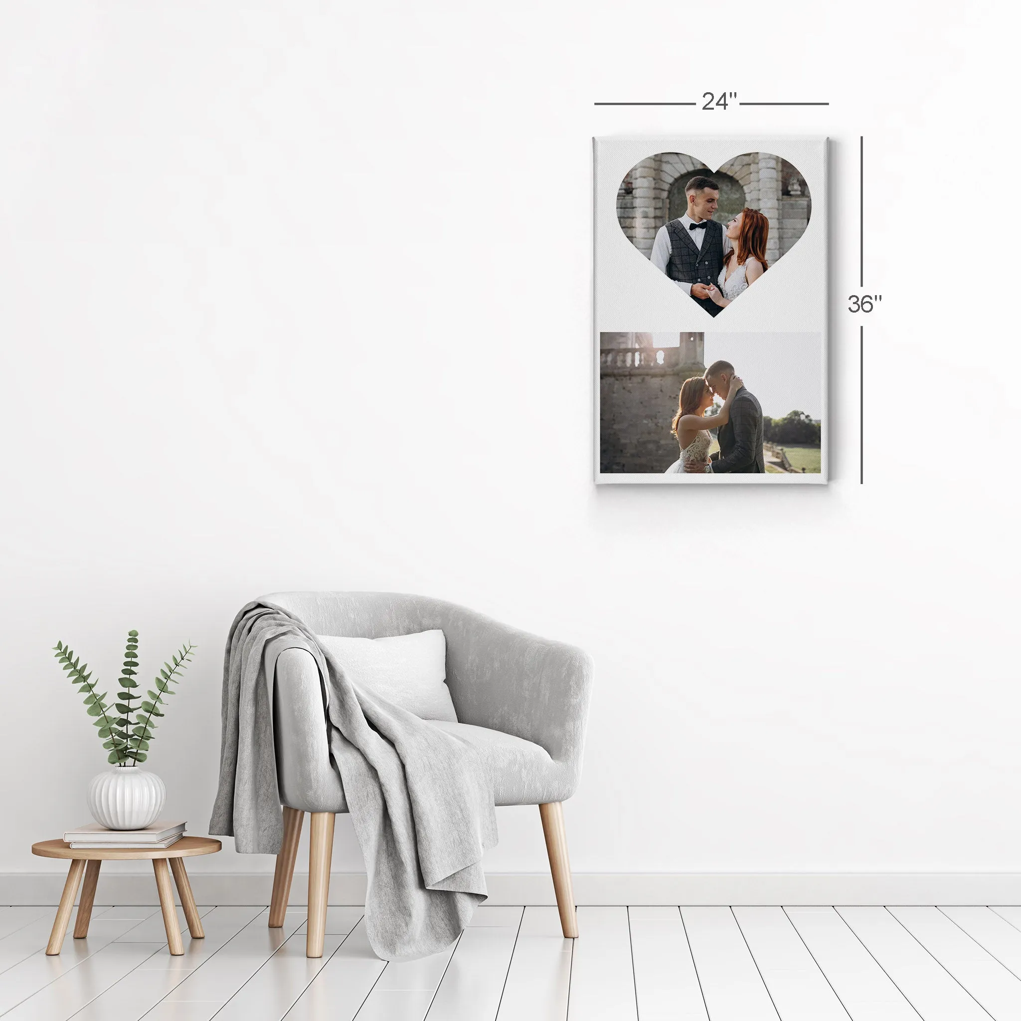 Personalized Gift Wall Art Custom Photo Collage