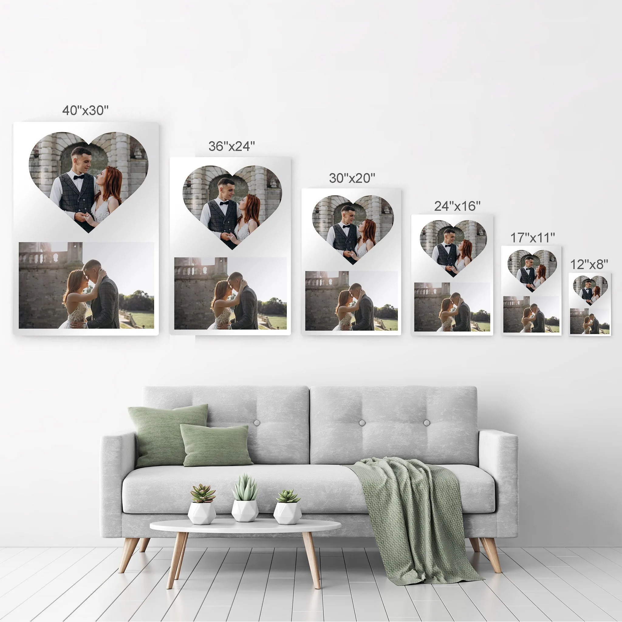 Personalized Gift Wall Art Custom Photo Collage