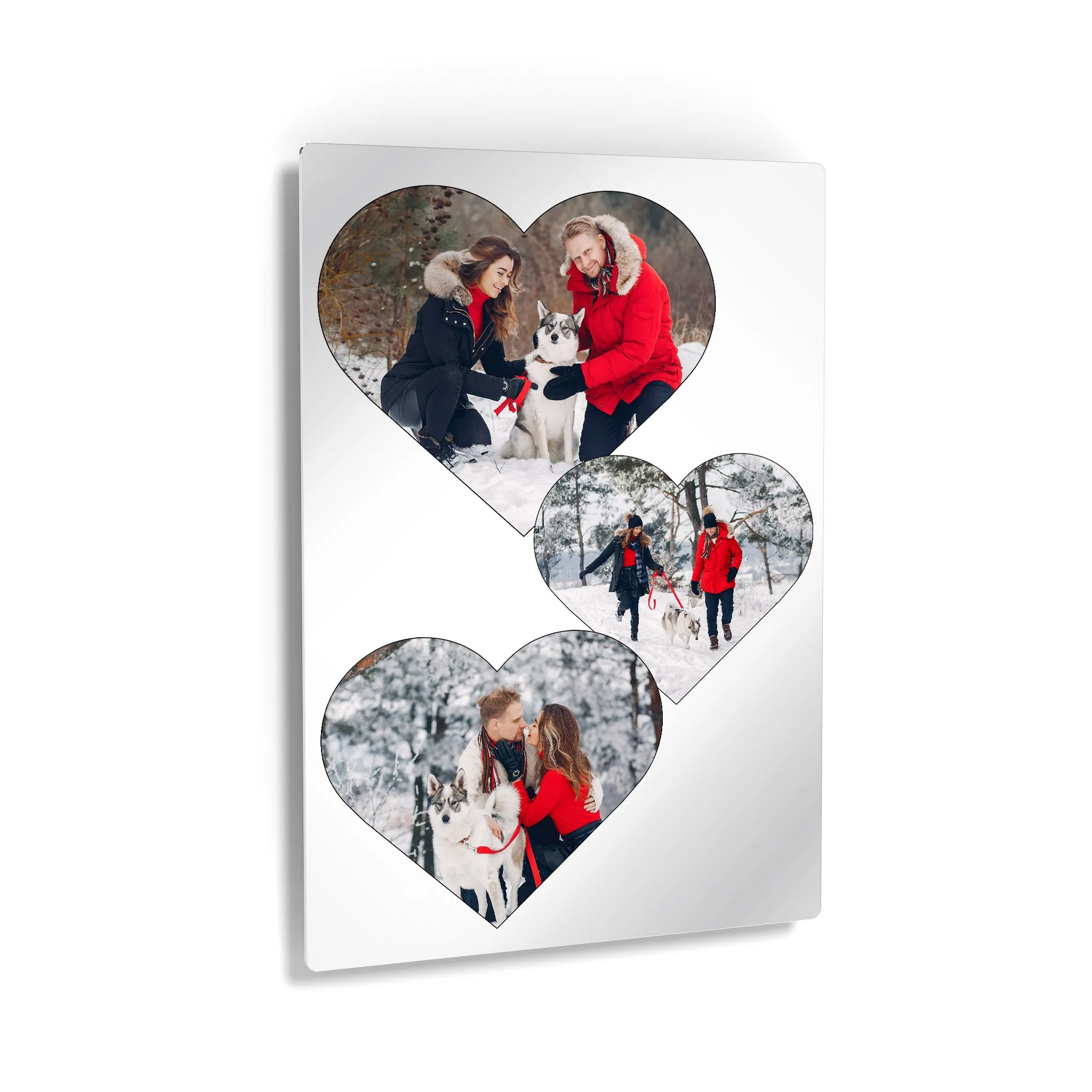 Personalized Gift Wall Art Heart Custom Photo Collage