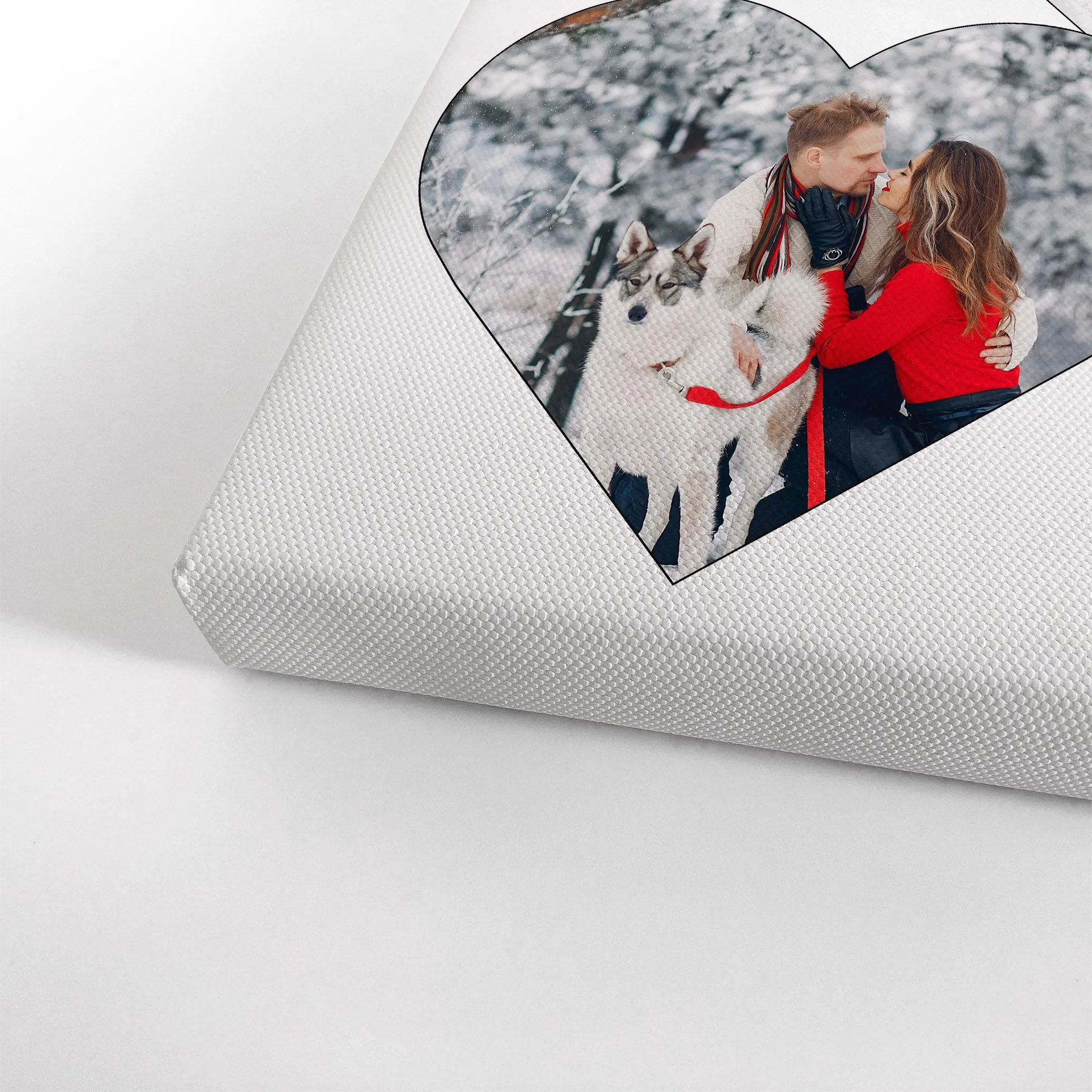 Personalized Gift Wall Art Heart Custom Photo Collage