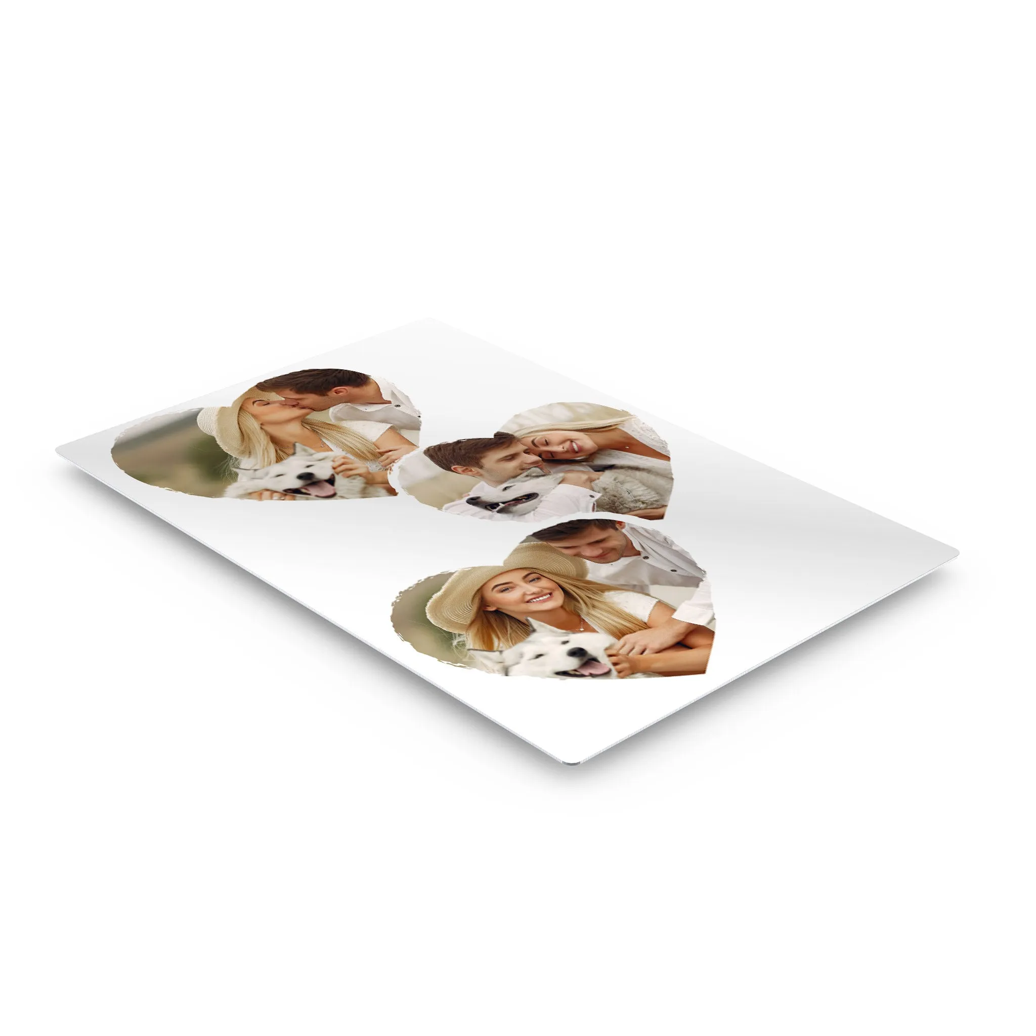 Personalized Gift Wall Art Heart Custom Photo Collage