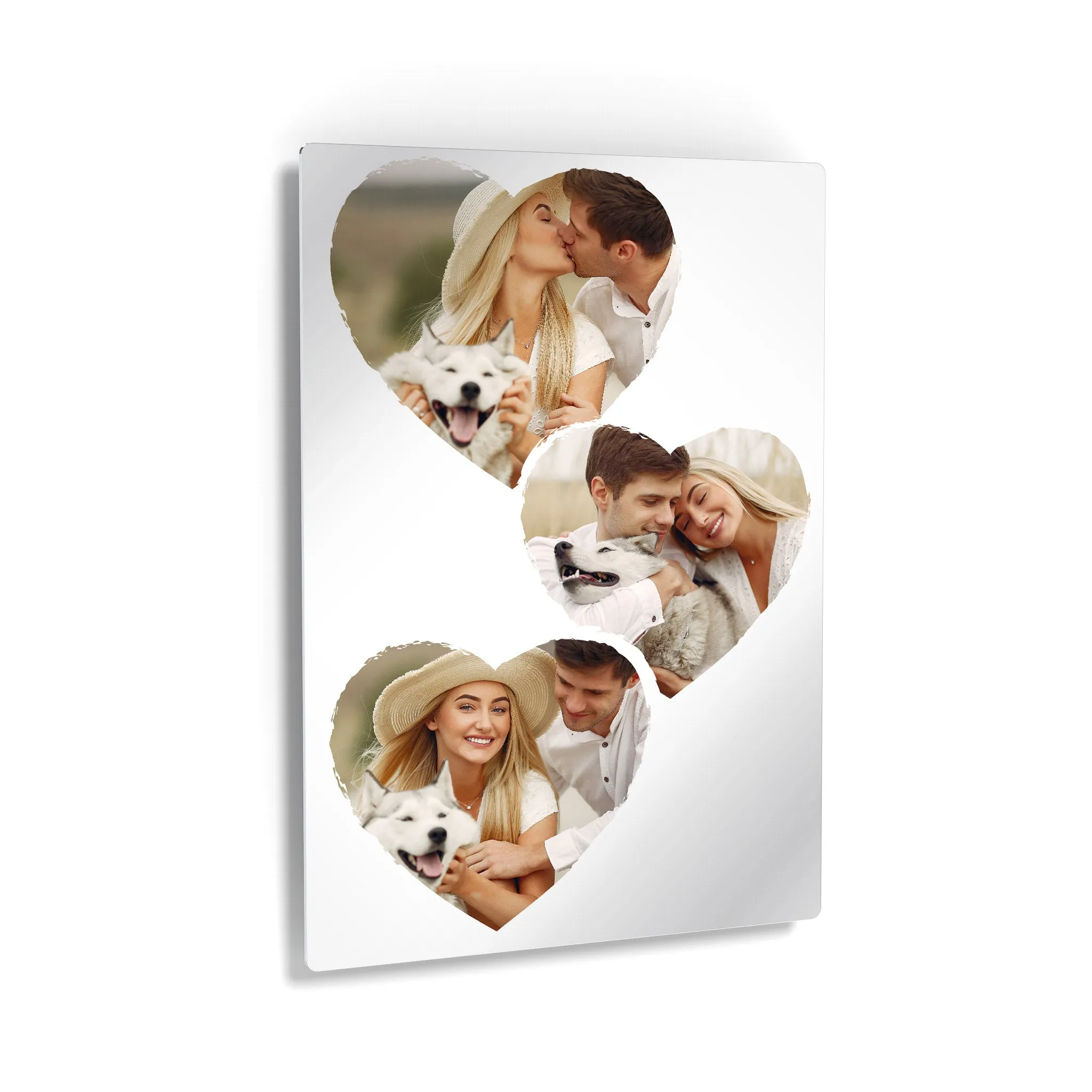 Personalized Gift Wall Art Heart Custom Photo Collage