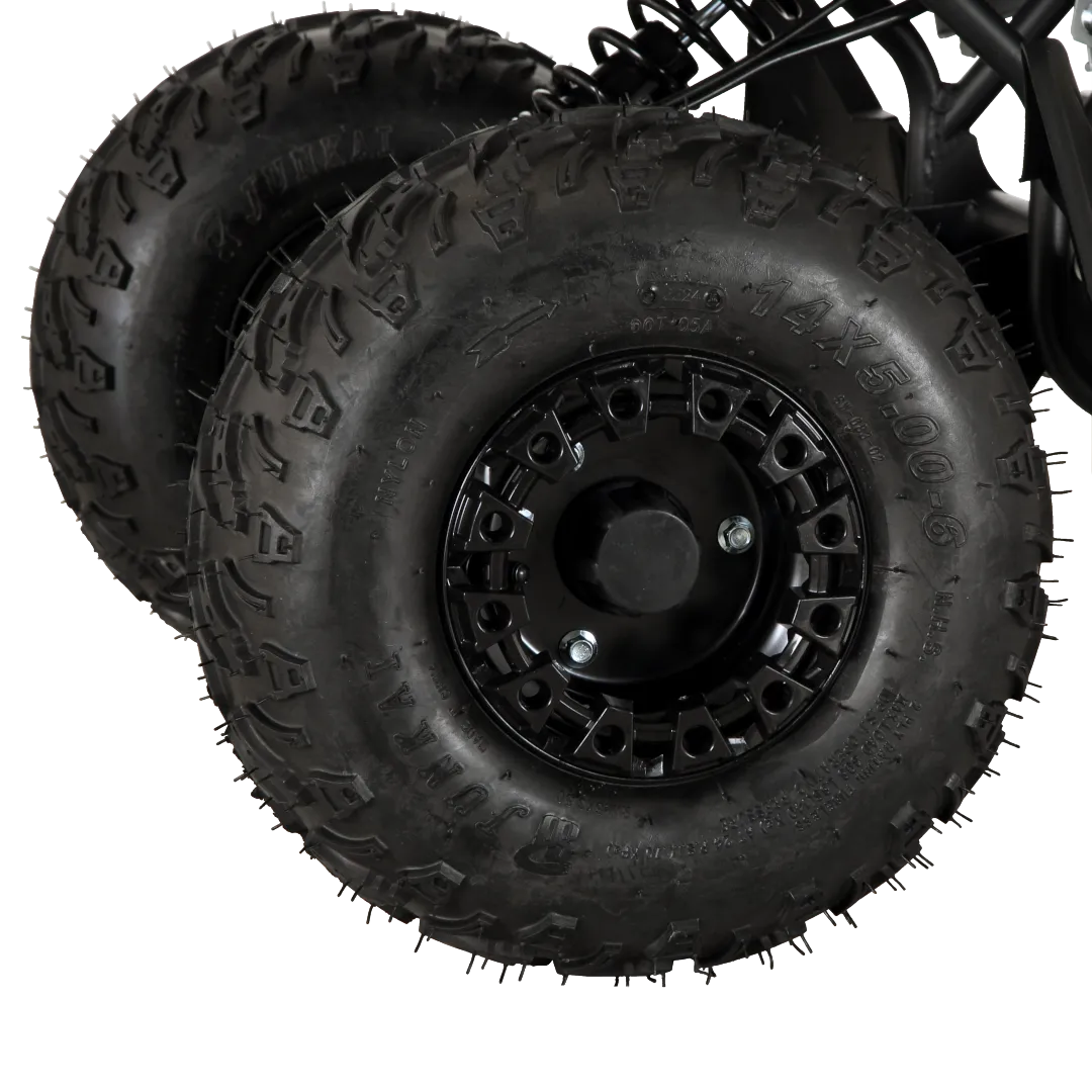 Pioneer 1200W Kids ATV 4 Wheeler with 14" Tires - Yellow