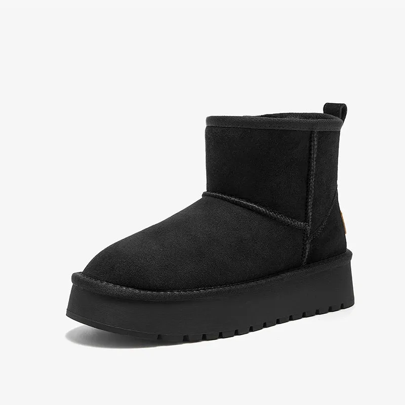 Plush Suede Booties