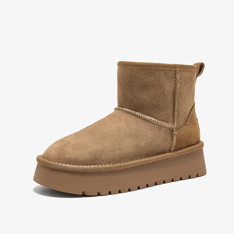 Plush Suede Booties