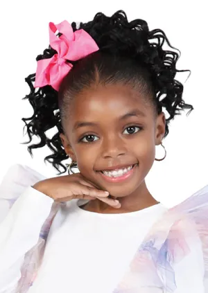 PRINCESS CURL 8" [Kid Ponytail | Drawstring | Synthetic Fiber]