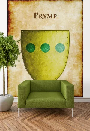 Prymp Heraldry of Greyhawk Anna Meyer Cartography Canvas Art Print