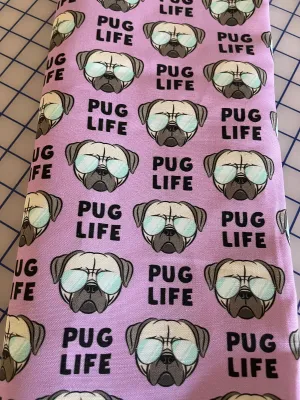 PUG LIFE - PURPLE CANVAS