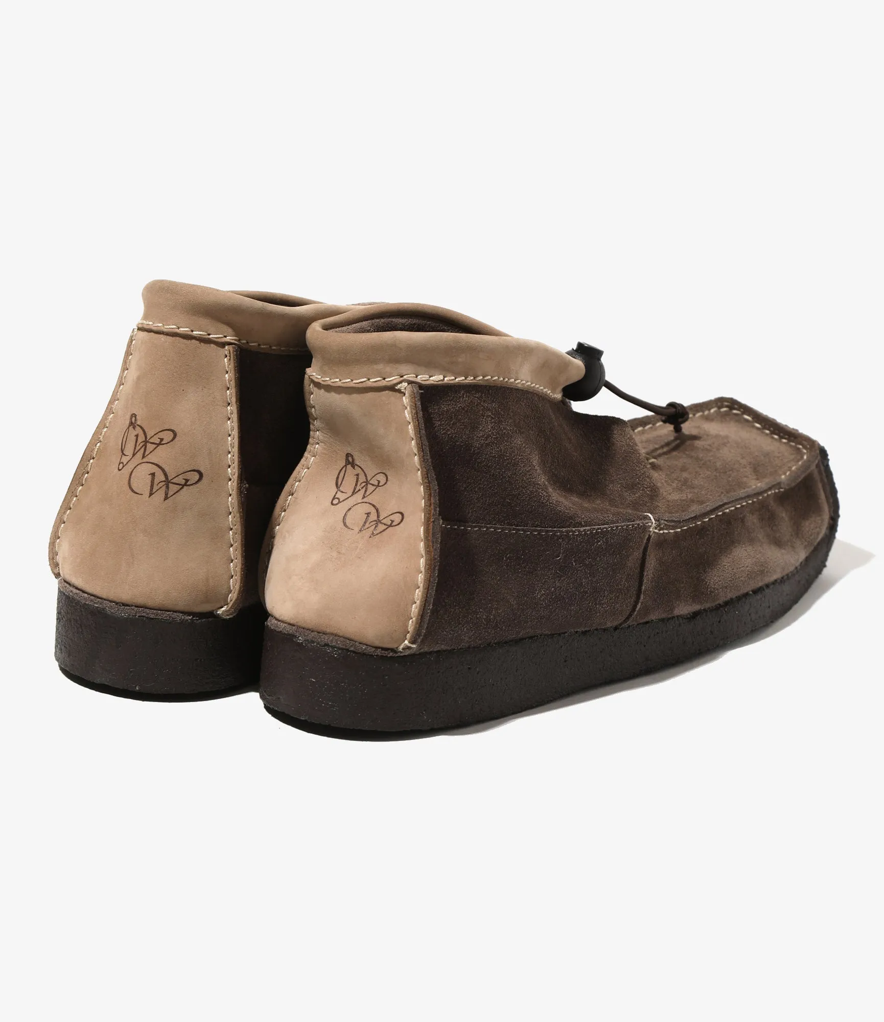 QR Moccasin - High / Suede