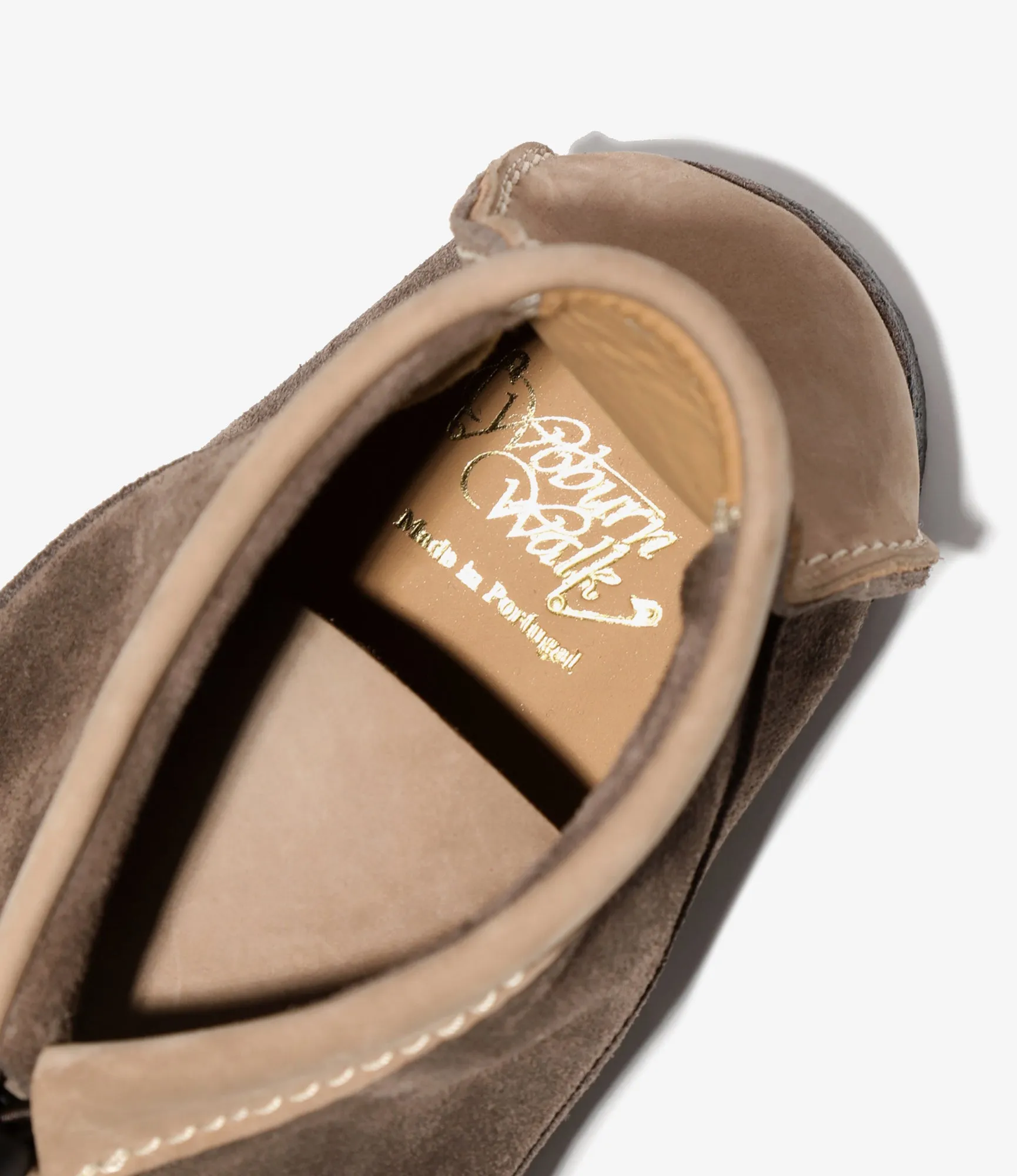 QR Moccasin - High / Suede