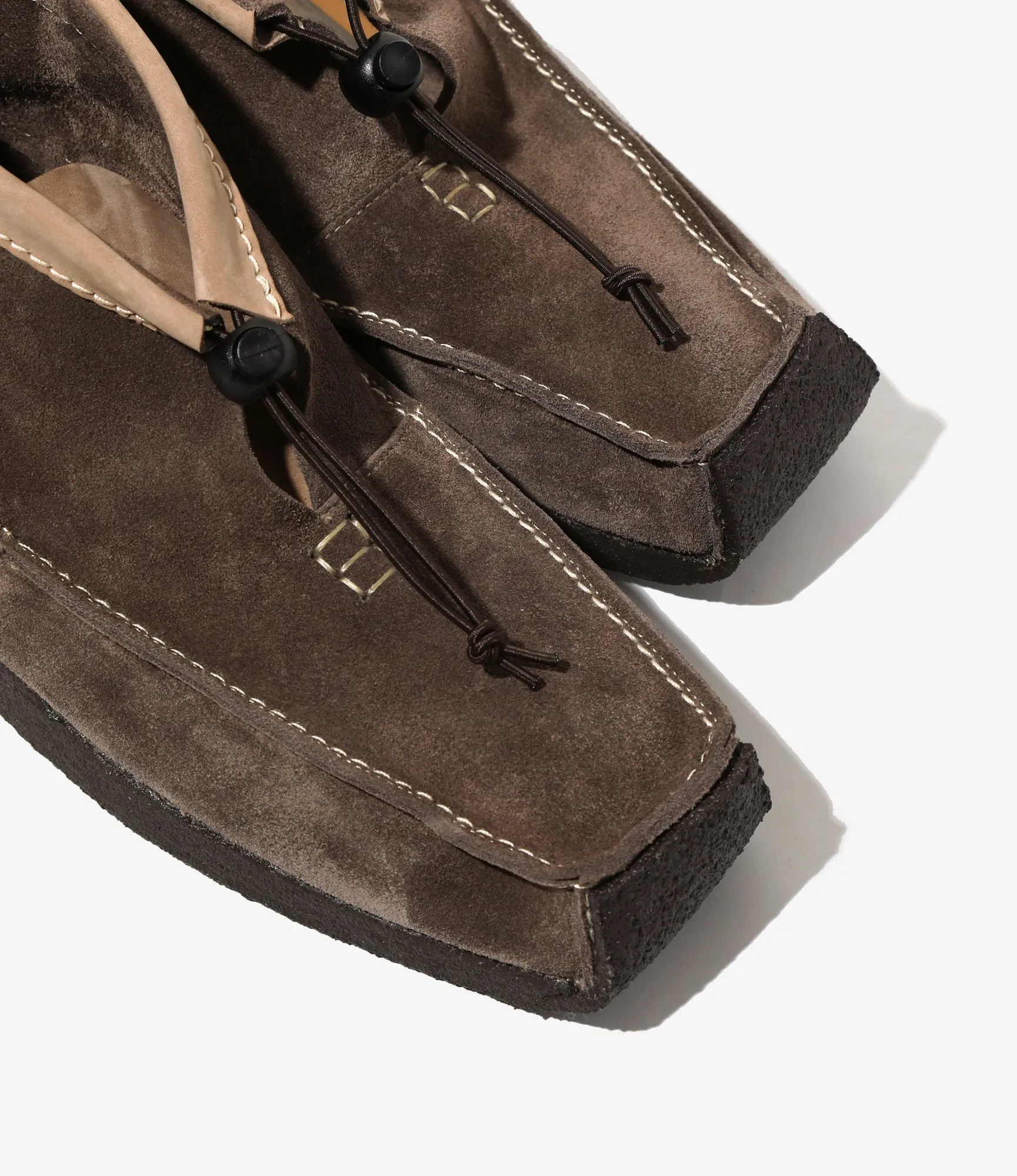 QR Moccasin - High / Suede