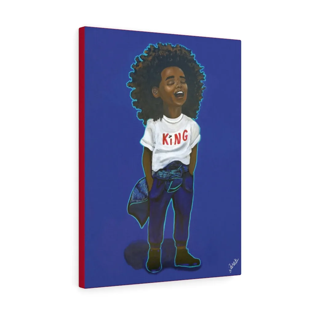 "King (Laughing at Them All)" Gallery Wrap Canvas