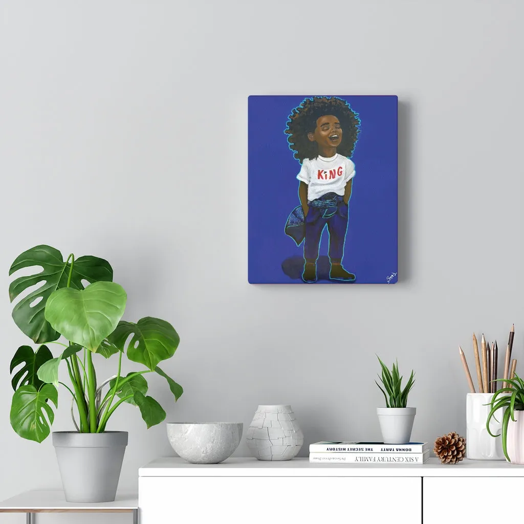 "King (Laughing at Them All)" Gallery Wrap Canvas