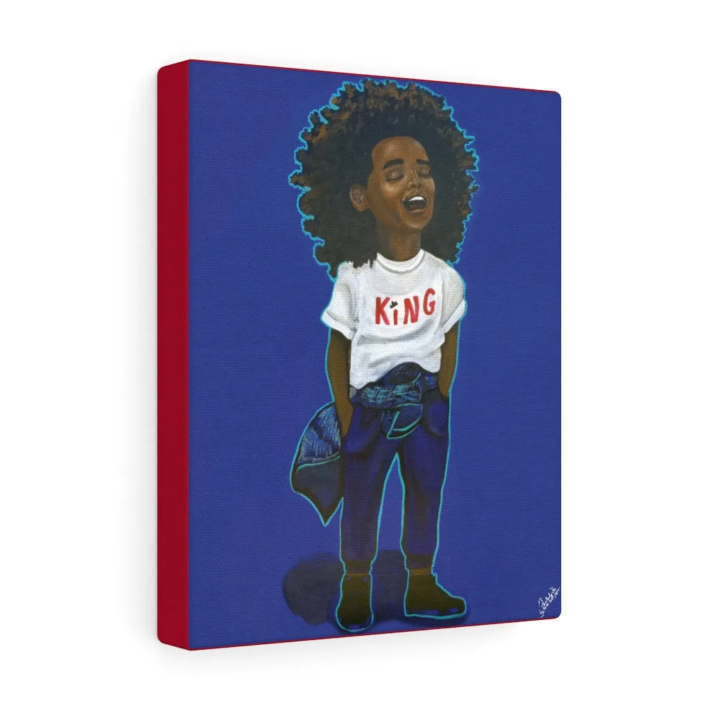 "King (Laughing at Them All)" Gallery Wrap Canvas
