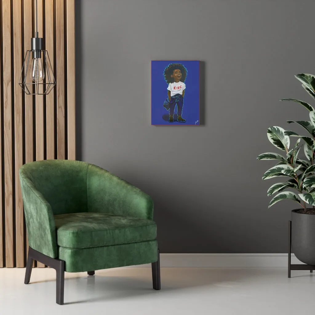 "King (Laughing at Them All)" Gallery Wrap Canvas