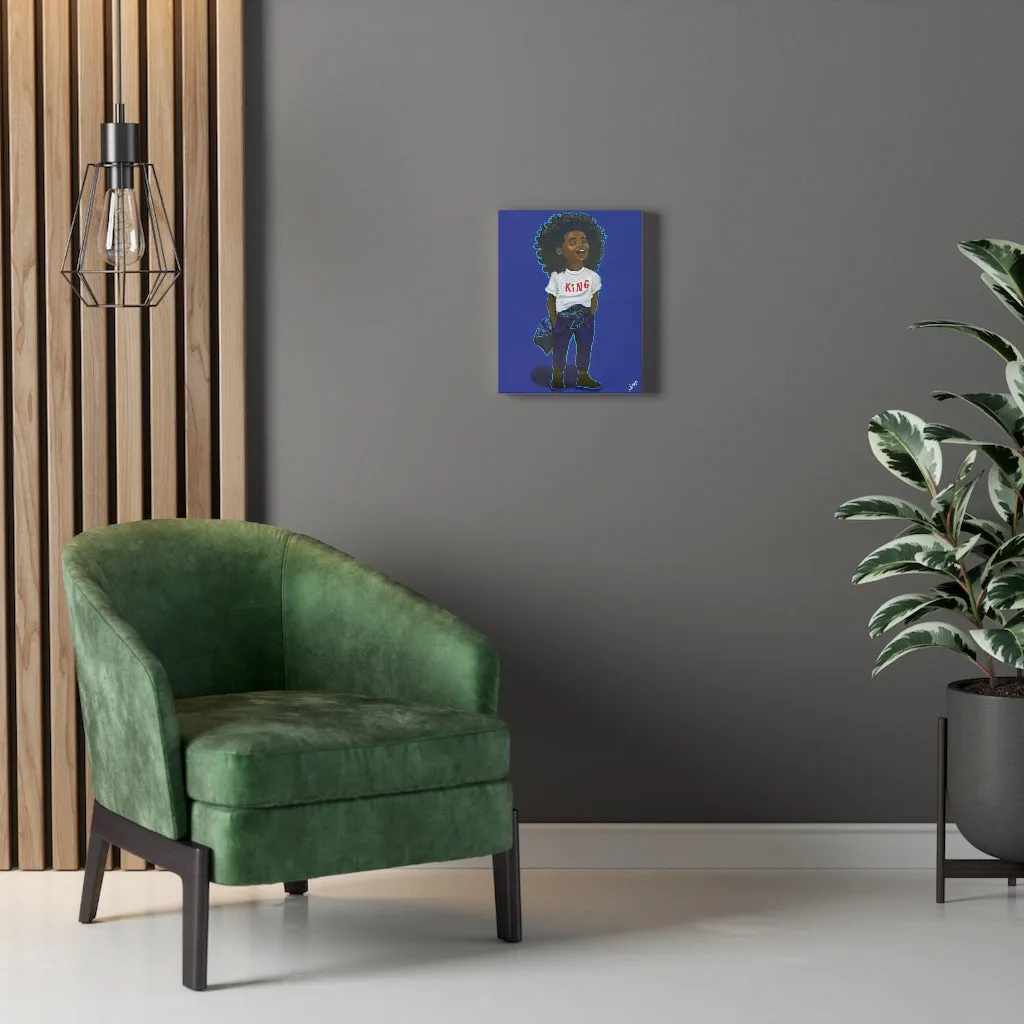 "King (Laughing at Them All)" Gallery Wrap Canvas