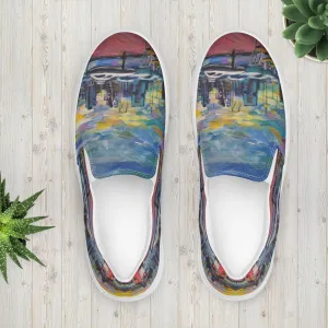 "Shore Walk" Women’s slip-on canvas shoes