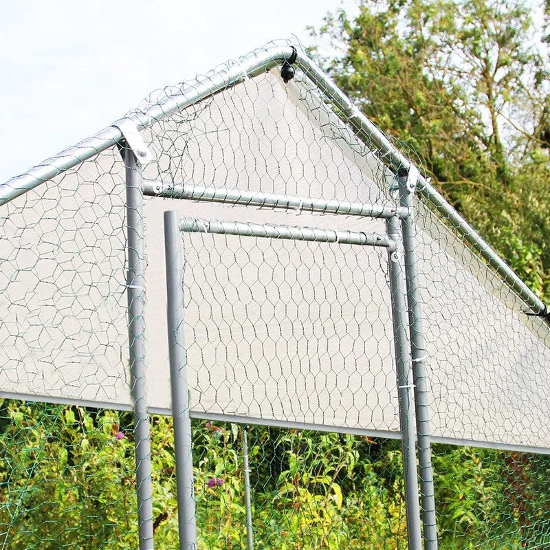 Raven Roam 13' 1" x 6' 6" Apex Chicken Run - Classic