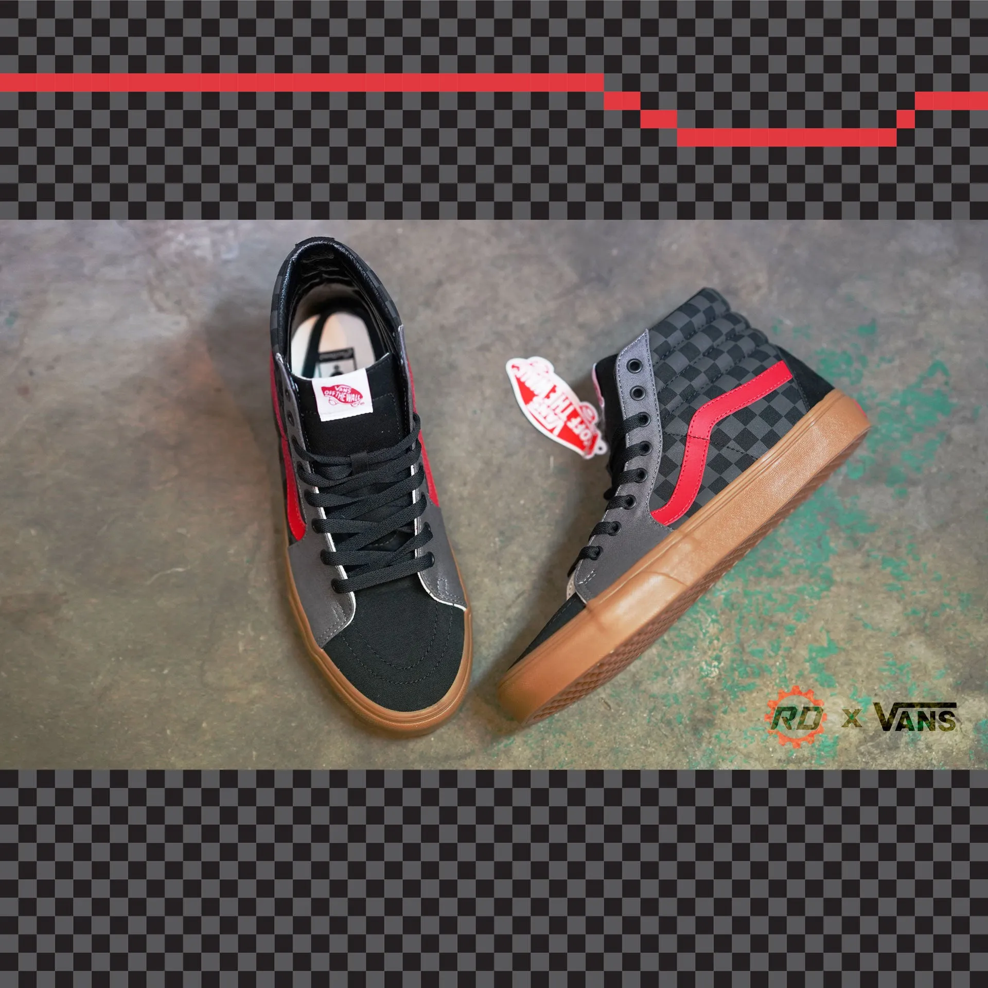 RDE x Vans 1320 Streetwear Shoe