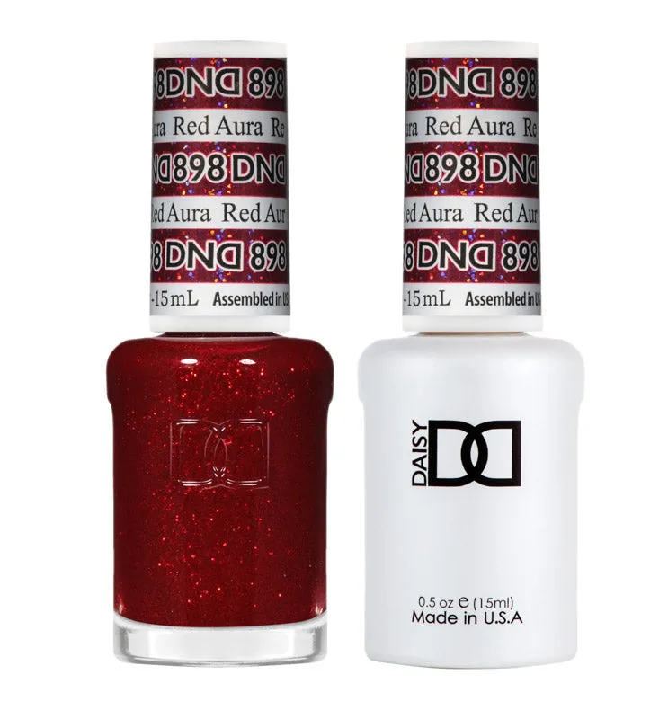 Red Aura #898 - DND Gel Duo