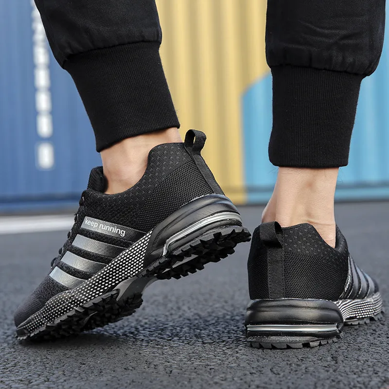 Running Shoes Air Cushion Fitness Sneakers Trainers Outdoor Mens Breathable Male Lightweight Sport Shoes
