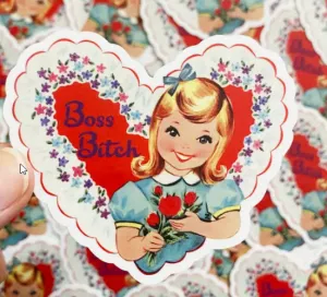 Sassy Sticker, multiple styles