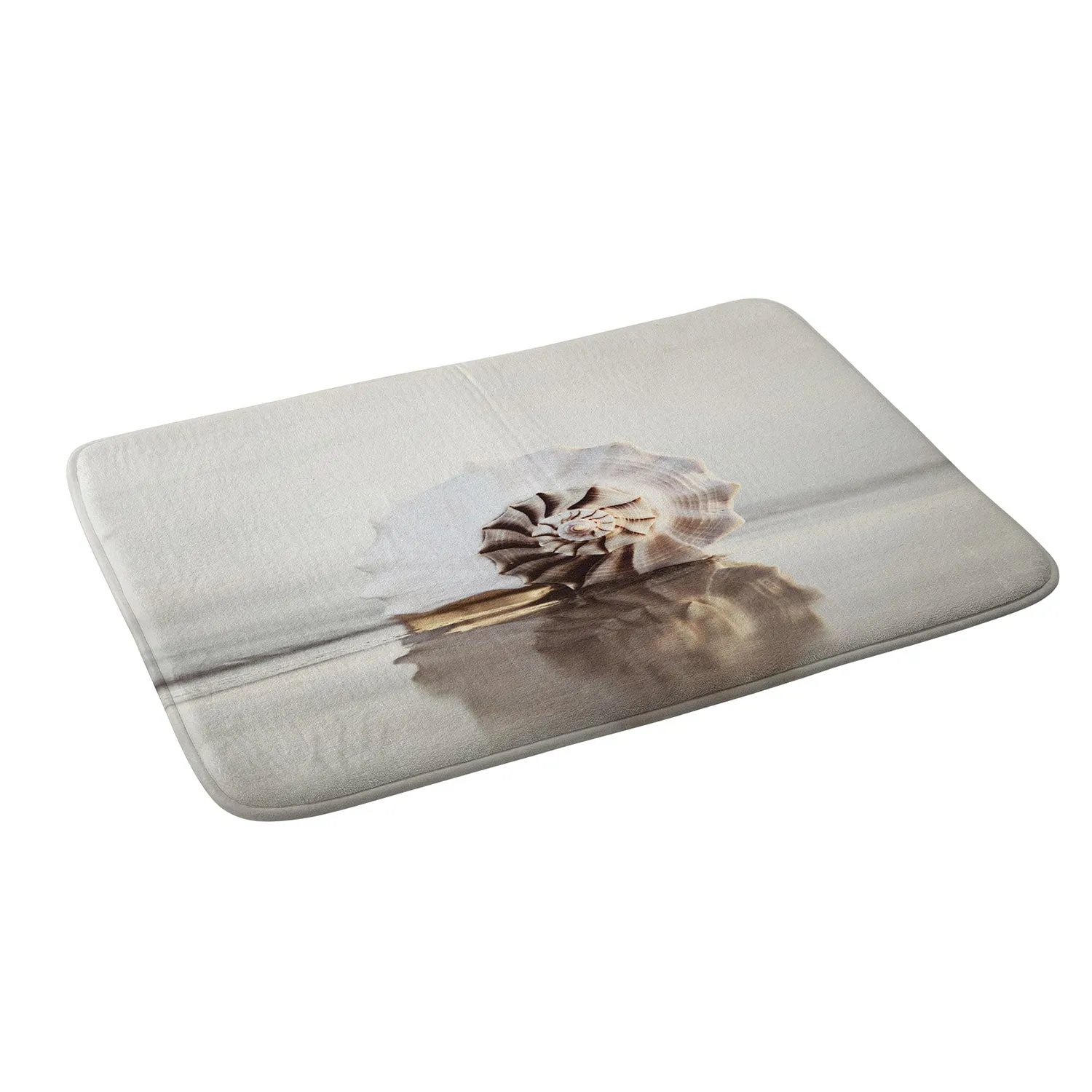 SEASHELL MEMORY FOAM BATH MAT