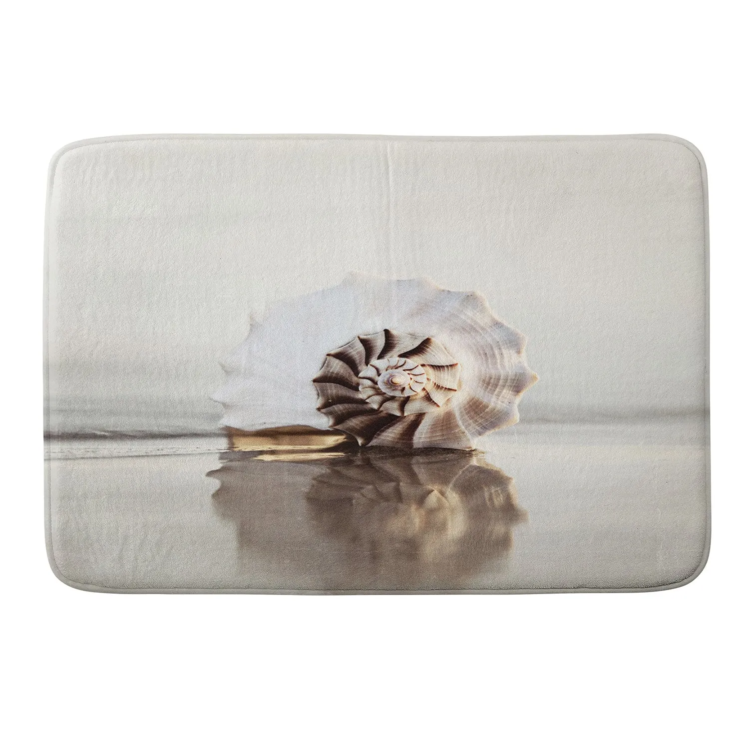 SEASHELL MEMORY FOAM BATH MAT