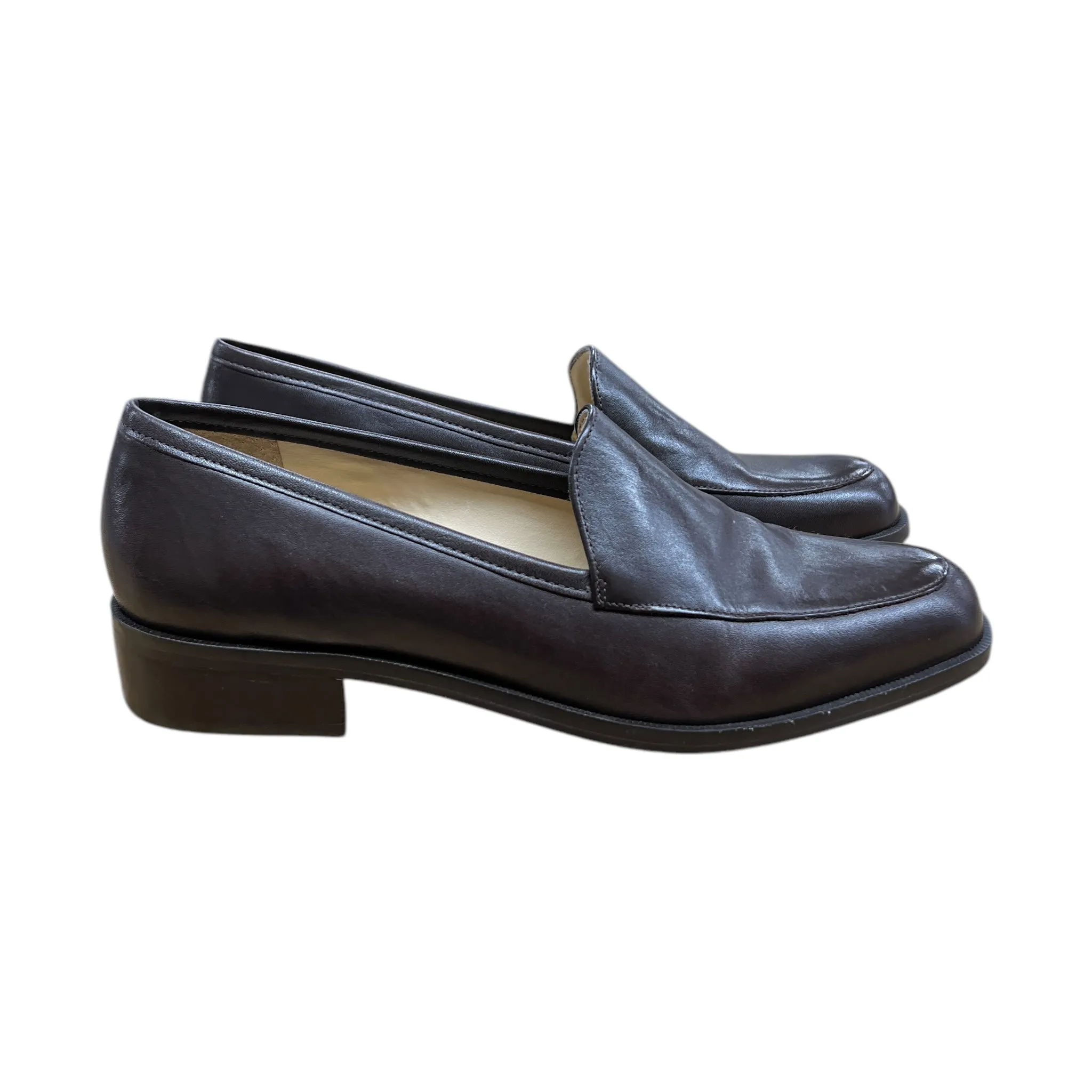 Shoes Flats By Laura Scott In Brown, Size:8