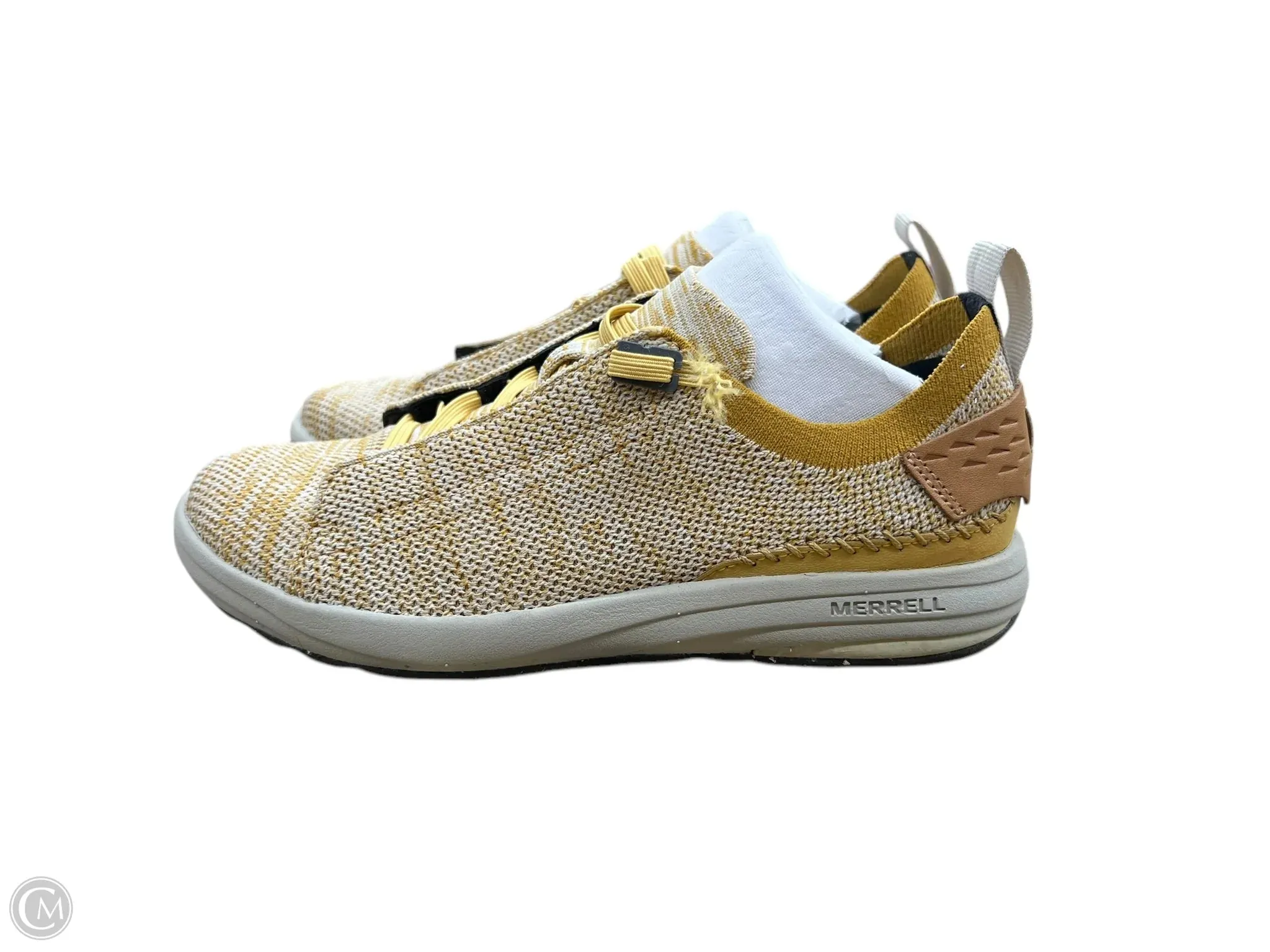Shoes Sneakers By Merrell In Yellow, Size: 6
