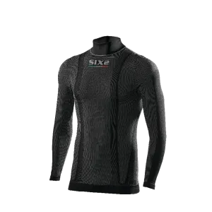 SIX2 Youth Carbon Underwear Long-Sleeve Turtleneck Jersey